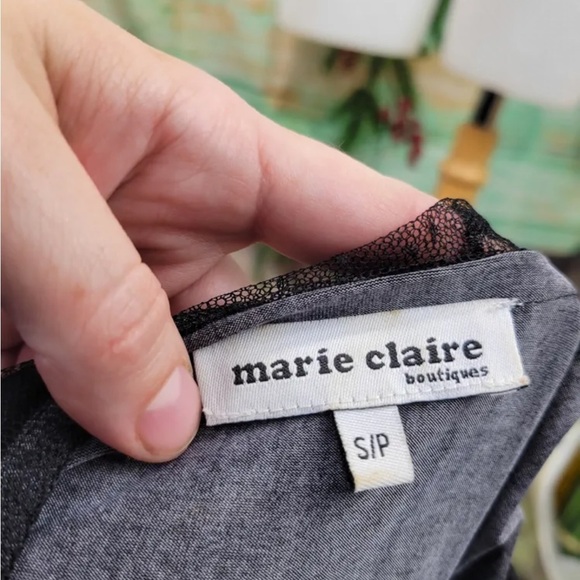 MARIE CLAIRE Gothic Look Gauze Layered Dress - Picture 2 of 9